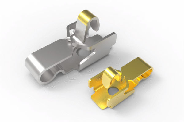 GuangChen OEM BOM Customized Stainless Steel 24V 1A RF Coaxial Ground Connector Antenna Clips Compression Spring Finger Contacts