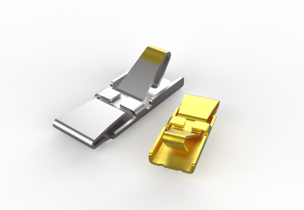 GuangChen OEM BOM Customized Stainless Steel 24V 1A RF Coaxial Ground Connector Antenna Clips Compression Spring Finger Contacts