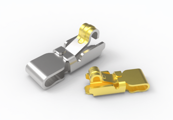 GuangChen OEM BOM Customized Stainless Steel 24V 1A RF Coaxial Ground Connector Antenna Clips Compression Spring Finger Contacts