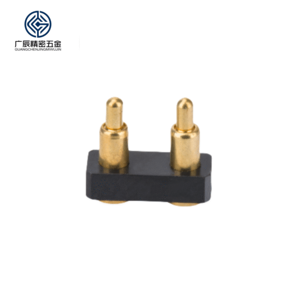 2 Pin Brass Pogo Pin Connectors Spring Loaded Pins Male Female Terminals PCB