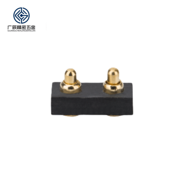 2 Pin Brass Pogo Pin Connectors Spring Loaded Pins Male Female Terminals PCB