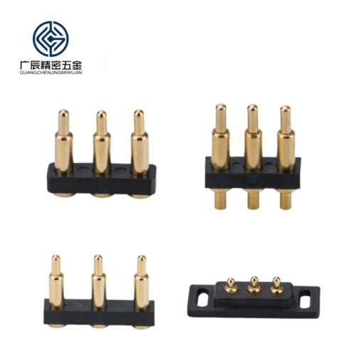 Wholesale 3 Pin Pogo Pin Connector High Conductivity Durable Spring Loaded Pogo Pin Connector for Smart Watch