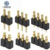 Custom Pogo Pin SMT 1-20P Brass Gold Plating Male Female Pin Header Spring Loaded Connector for PCB OEM/ODM