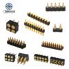 Custom Pogo Pin SMT 1-20P Brass Gold Plating Male Female Pin Header Spring Loaded Connector for PCB OEM/ODM