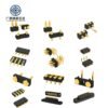 Custom Pogo Pin SMT 1-20P Brass Gold Plating Male Female Pin Header Spring Loaded Connector for PCB OEM/ODM