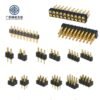 Custom Pogo Pin SMT 1-20P Brass Gold Plating Male Female Pin Header Spring Loaded Connector for PCB OEM/ODM
