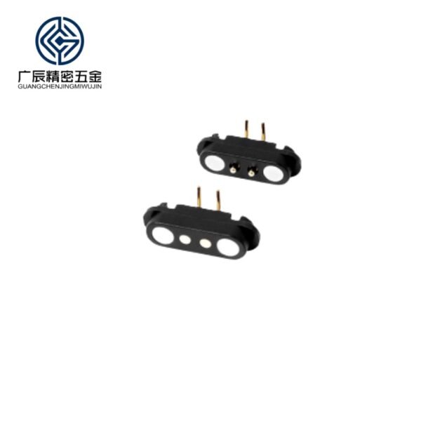 Spring Loaded 2.54mm Pitch Pogo Pin Connector 2 3 4 5 Pin Male Female Waterproof Bend Magnetic Pogo Pin Connector