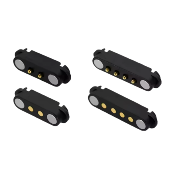2.54mm Pitch Spring Loaded Pogo Pin Connector Male and Female PC Housing 2-8 Pin Waterproof Magnetic Pogo Pin Connector