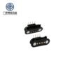 Spring Loaded 2.54mm Pitch Pogo Pin Connector 2 3 4 5 Pin Male Female Waterproof Bend Magnetic Pogo Pin Connector