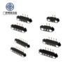 2.54 MM Pitch Male Female Spring Loaded Pogo Pin Magnetic Connector 2 3 4 5 6 9 10 12Pin Waterproof Magnetic Pogo Pin Connector