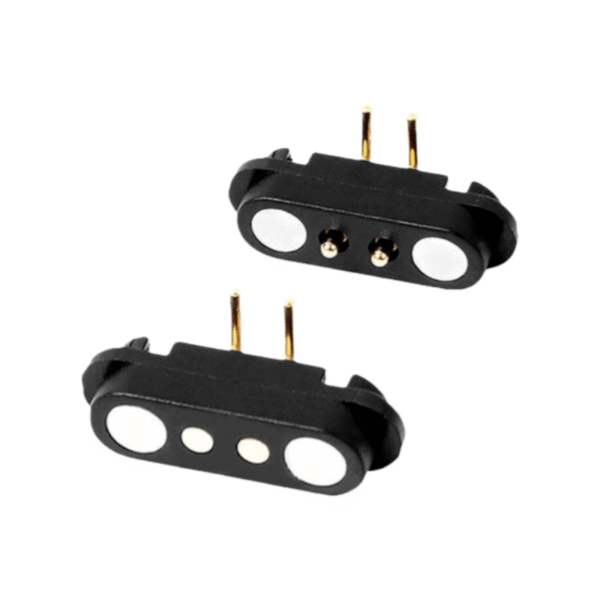 Spring Loaded 2.54mm Pitch Pogo Pin Connector 2 3 4 5 Pin Male Female Waterproof Bend Magnetic Pogo Pin Connector