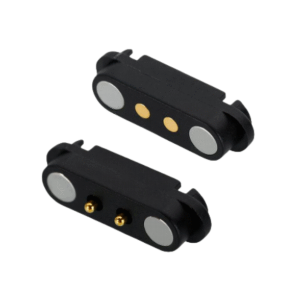 2.5mm Pitch Waterproof Brass Contact PC Housing Magnetic Male and Female 2-8 Pin Pogo Pin Connector