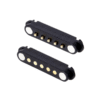 2.5mm Pitch Waterproof Brass Contact PC Housing Magnetic Male and Female 2-8 Pin Pogo Pin Connector