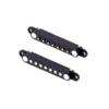 Factory Direct Sales Screw Mounting Holes Ears 2.54 MM Pitch 1 2 3 4 5 6 Male Female Magnetic Pogo Pin Connector
