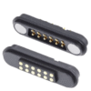 High Quality 2.3mm Pitch Spring Loaded Pogo Pin 2 3 4 5 7 10 12 Pin Groove Waterproof Magnetic Pogo Pin Connector
