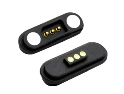 High Quality 2.3mm Pitch Spring Loaded Pogo Pin 2 3 4 5 7 10 12 Pin Groove Waterproof Magnetic Pogo Pin Connector
