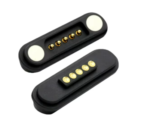 High Quality 2.3mm Pitch Spring Loaded Pogo Pin 2 3 4 5 7 10 12 Pin Groove Waterproof Magnetic Pogo Pin Connector