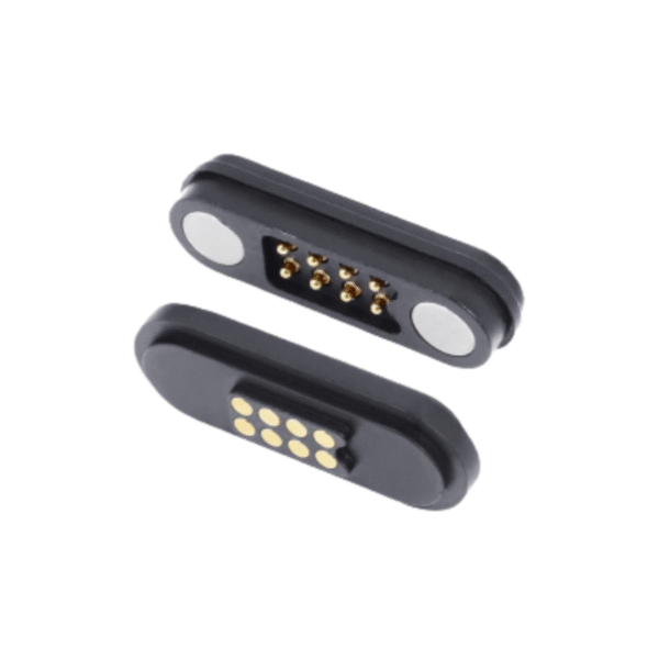 High Quality 2.3mm Pitch Spring Loaded Pogo Pin 2 3 4 5 7 10 12 Pin Groove Waterproof Magnetic Pogo Pin Connector