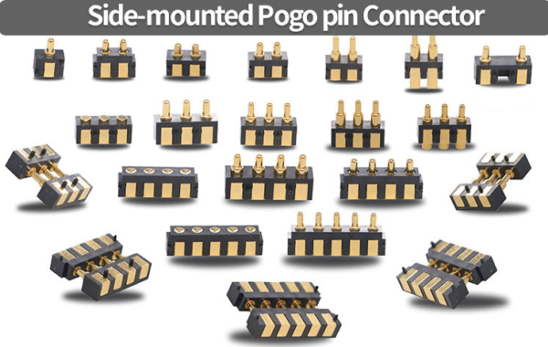 High Quality Precisie 2 3 4 5 6 7 8 9 10 12 14 16 18 20 Pin Gold Plated Brass Contact Spring Pogo Pin Connector