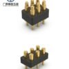 6双 Wholesale 2-20 Pins Single Double Row Straight PCB Pin Header Contacts Male Female Spring Loaded Pogo Pin Connector