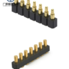 7单 Wholesale 2-20 Pins Single Double Row Straight PCB Pin Header Contacts Male Female Spring Loaded Pogo Pin Connector