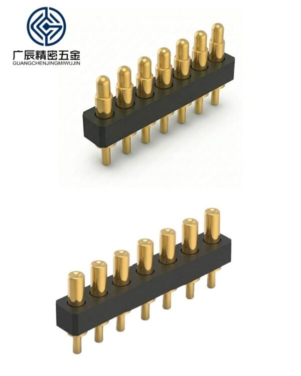 7单 Wholesale 2-20 Pins Single Double Row Straight PCB Pin Header Contacts Male Female Spring Loaded Pogo Pin Connector