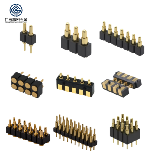 Wholesale 2-20 Pins Single Double Row Straight PCB Pin Header Contacts Male Female Spring Loaded Pogo Pin Connector