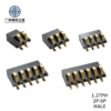 Wholesale 1.27mm Pitch Male and Female Spring Loaded Charging Contact 2 3 4 5 6 Pin Pogo Pin Battery Connector