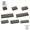 1.6 1.6mm Pitch Gold-Plated Spring Loaded Pogo Pin 3P 4P 5P 6P 8P 10P Female Male SMD Lithium Battery Connectors for Mobile Devices