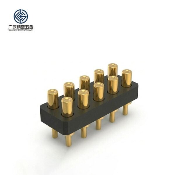 Factory Wholesale Contact Spring Loaded 10 Pin Connector 2x5 Double Row Modular Contact