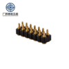 Factory Wholesale Rectangular Shape Pogo Pin 14 Pin Connector 2x7 Double Row Pogo Pin Spring Needle Connector