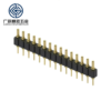 Customized SMD DIP Spring Loaded Contact Male and Female 15 Pin High Precisie Brass Pogo Pin Connector