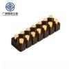 Factory Wholesale Brass Spring Pogopin Connector 16-pin Dual-row Surface Mount Component Modular Contact