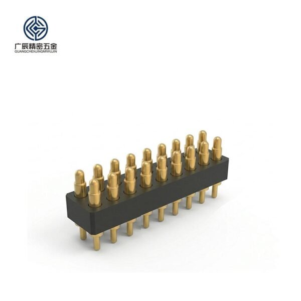 Factory Wholesale MALE FEMALE Pin Connector 2x9 18-pin Dual-row Connector Board Pogo Pin Connector for PCB