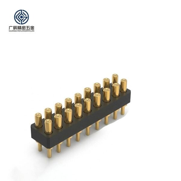 Factory Wholesale MALE FEMALE Pin Connector 2x9 18-pin Dual-row Connector Board Pogo Pin Connector for PCB