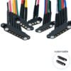 2A Waterproof Magnetic Pogo Pin Connector 2 3 4 5 6 7 8 Male Female 2.54 MM Pogo Pin Magnetic Charging Cable