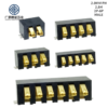 Wholesale Spring Loaded Power Contact 2.0mm Pitch 4.5mm Height 2 3 4 6 7 8 9 10 Pin Male SMD Slide Battery Connector
