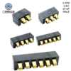 High Quality 3A Gold Plated 2.5mm Pitch 3Pin 4Pin 5Pin 6Pin Spring Compression Contact Female Male Battery Connector
