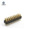 20p公 Factory Wholesale Brass Spring-loaded Dual Row 2X6P 12pin 2A Rated Pogo Pin Connector Board for PCB
