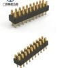Factory Wholesale 2x10 Pin Connector Spring Loaded 20-pin Dual-row Connector Board Batter Male Pogo Pin Connector