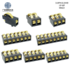 3.0mm Pitch PCB Sliding Type 6.0mm Height Gold Plated 1 2 3 4 5 6 7 8 9 10 Pin SMD Spring Battery Connector with Positioning Pins