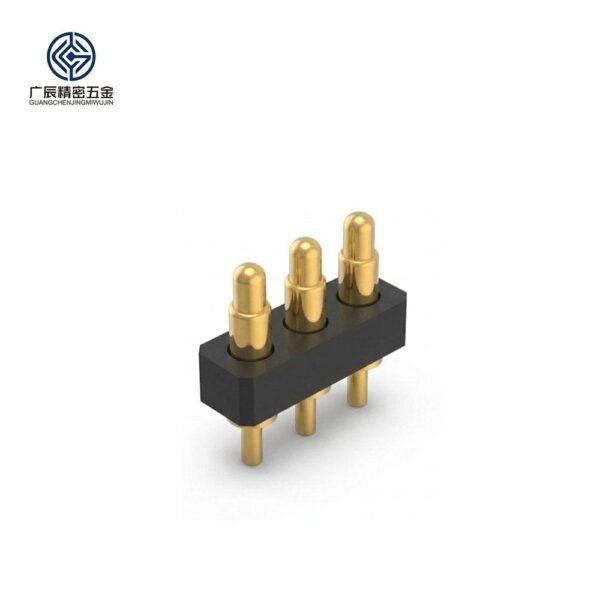 Factory Stock Pogo Pin Connector for 3PIN Plug-in Antenna Top Pins Spring Pogo Pin Spring Contact