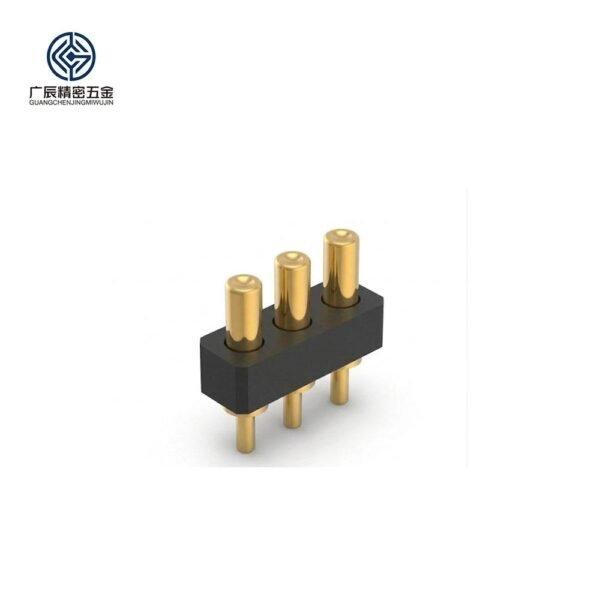 Factory Stock Pogo Pin Connector for 3PIN Plug-in Antenna Top Pins Spring Pogo Pin Spring Contact