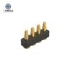 High Current Spring Loaded 4 Pin Header Connector Single and Double Row Female Pogo Pin Connector