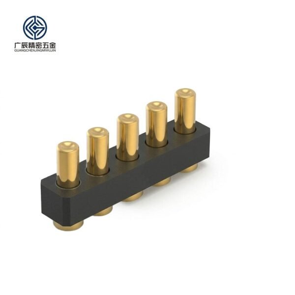 5p母 Factory Wholesale Spring Pin Electronic Connector 5pin Pogo Pin Connector Antenna PCB Connectors