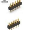 Factory Wholesale Brass 2A Rated 5 Pin Spring Loaded Pogo Pin Connector PCB Solder Wire Type
