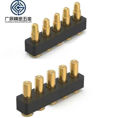 Factory Wholesale Spring Pin Electronic Connector 5pin Pogo Pin Connector Antenna PCB Connectors