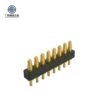 Factory Wholesale Brass Spring Loaded Contact Pogo Pin Double Row 8 Pin 2A Male/Female PCB Connector Modular
