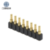 Factory Wholesale Brass Spring Loaded Contact Pogo Pin Double Row 8 Pin 2A Male/Female PCB Connector Modular
