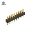 Factory Wholesale Brass Spring Loaded Contact Pogo Pin Double Row 8 Pin 2A Male/Female PCB Connector Modular